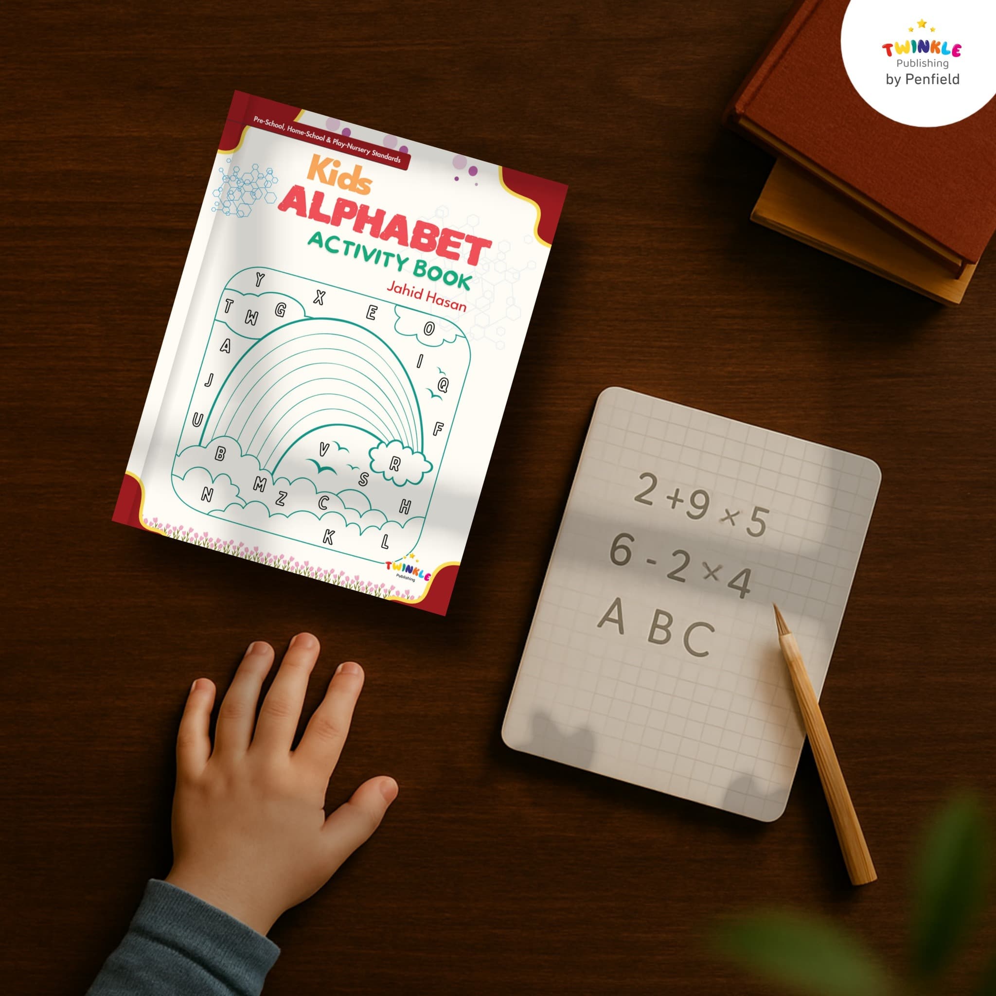 'Kids Alphabet Activity Book'
