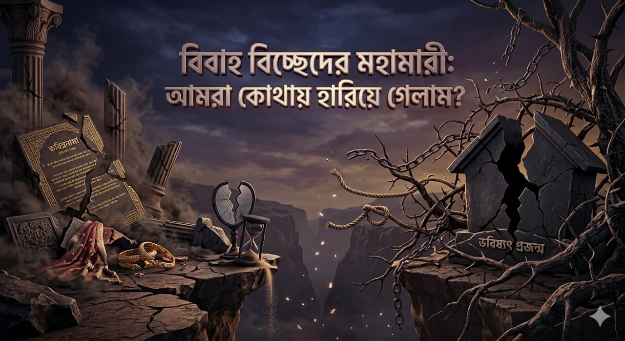 বিবাহ বিচ্ছেদের মহামারী: আমরা কোথায় হারিয়ে গেলাম?
